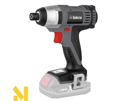 Шуруповерт акумуляторний ударний ISKRA X-CROSS IX-TW07 (без АКБ та ЗП)