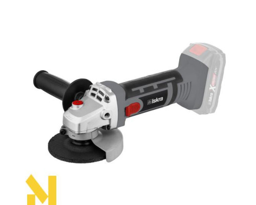 Болгарка (кутова шліфувальна машина) акумуляторна ISKRA X-CROSS IX-AG07 (без АКБ та ЗП)