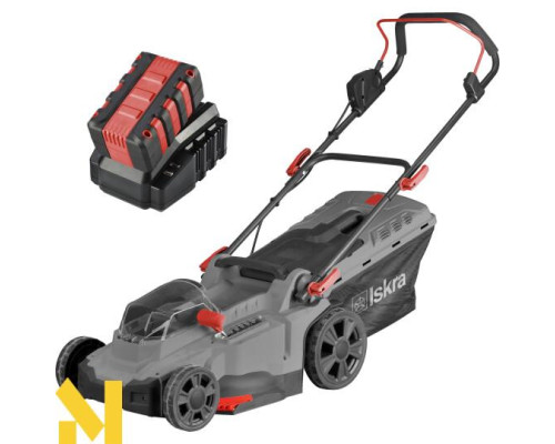 Газонокосарка акумуляторна ISKRA IX-LM36-SET X-CROSS GARDEN