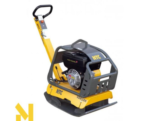 Віброплита дизельна реверсивна NTC VDR32H + колеса