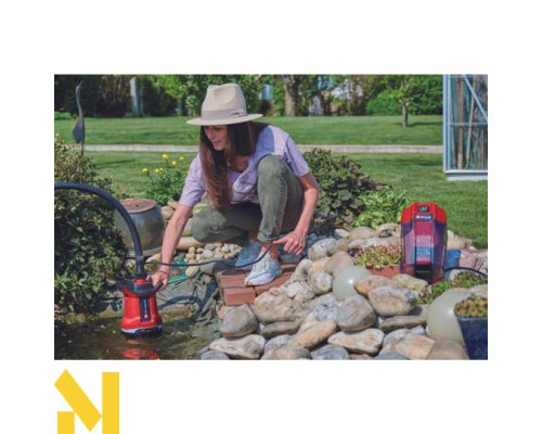 Насос занурювальний акумуляторний Einhell GE-DP 18/25 Li - Solo (без АКБ та ЗП)