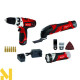 Набір інструментів акумуляторних Einhell TE-TK 12 Li Kit (TE-CD 12 Li + TE-MG 12 Li + Led)