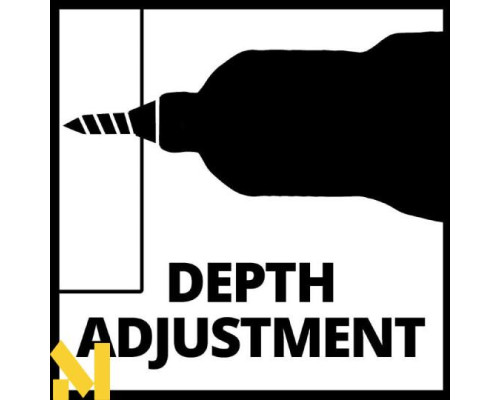 Викрутка для гіпсокартону акумуляторна Einhell TE-DY 18 Li-Solo