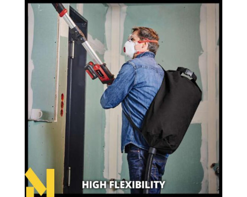 Шліфмашина вібраційна акумуляторна для стін та стелі Einhell TE-DW 18/225 Li - Solo (без АКБ та ЗП)