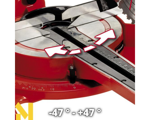 Пила торцювальна Einhell TC-SM 2534/1 Dual