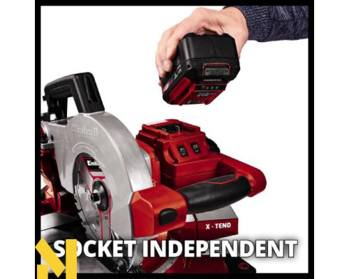 Пила торцювальна акумуляторна Einhell TE-MS 18/210 Li - Solo (без АКБ та ЗП)