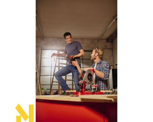 Пила торцювальна акумуляторна Einhell TE-MS 18/210 Li - Solo (без АКБ та ЗП)