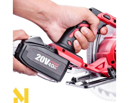 Пила дискова акумуляторна Worcraft CCS-S20Li з АКБ (4А) і ЗП