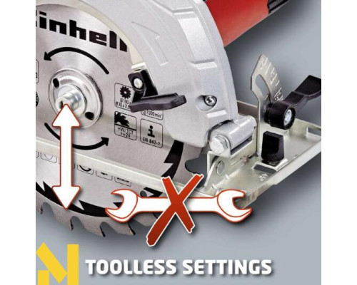 Пила дискова Einhell TH-CS 1400/1