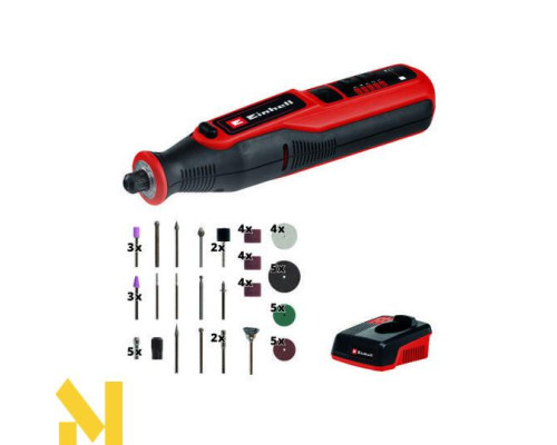 Гравер акумуляторний Einhell TE-MT 7,2 Li + набор насадок 51 шт