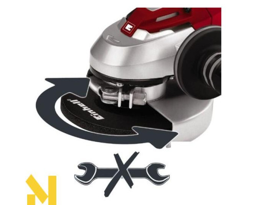 Болгарка (кутова шліфмашина) Einhell TE-AG 125 CE Kit