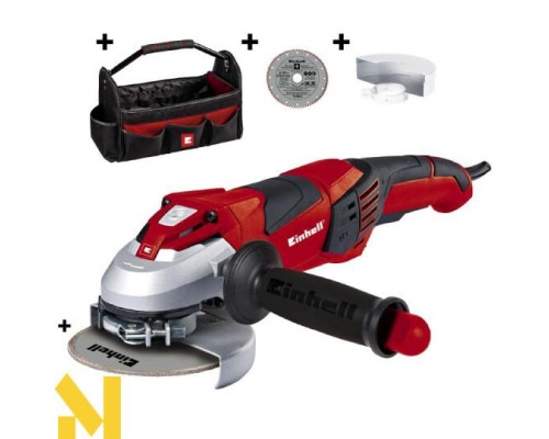 Болгарка (кутова шліфмашина) Einhell TE-AG 125 CE Kit