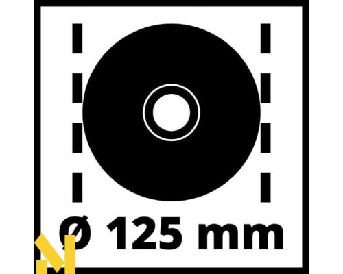 Болгарка (кутова шліфмашина) Einhell TC-AG 125/850