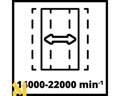 Шліфмашина вібраційна Einhell TE-OS 18/230 Li Solo (без АКБ та ЗП)