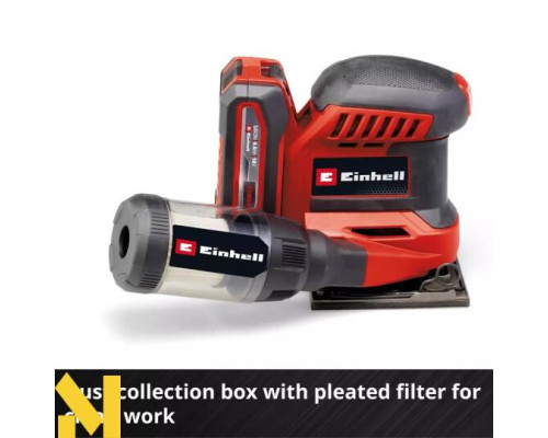 Шліфувальна ексцентрикова акумуляторна Einhell TE-OS 18/113 3X Li — Solo (без АКБ та ЗП)
