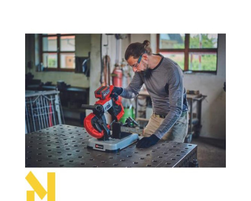 Пила стрічкова акумуляторна Einhell TE-MB 18/127 U Li-Solo (без АКБ та ЗП)