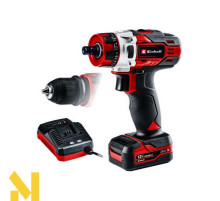 Шурупокрут акумуляторний Einhell TE-CD 12/1 X-Li
