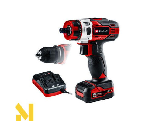 Шурупокрут акумуляторний Einhell TE-CD 12/1 X-Li