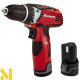 Акумуляторна дриль-шуруповерт Einhell TE-CD 12 Li with 2nd battery