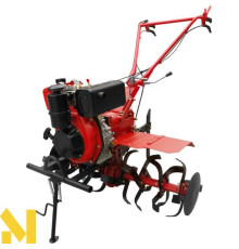 Культиватор дизельний Forte 1050E червоний колеса 10"
