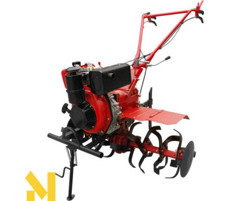 Культиватор дизельний Forte 1050E червоний колеса 10"