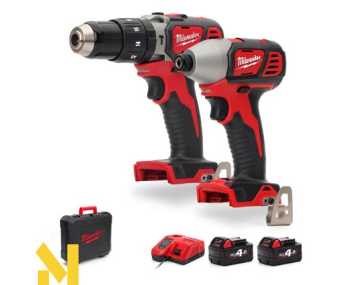 Набір інструментів акумуляторних Milwaukee M18 BPP2C-402C