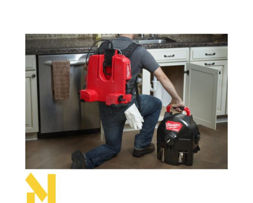 Машина прочистна акумуляторна Milwaukee M18 FFSDC10-0 ранцева (без АКБ та ЗП)
