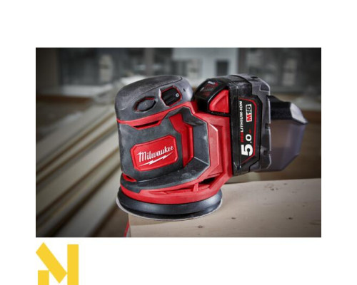 Шліфмашина ексцентрикова акумуляторна Milwaukee M18 BOS125-0 (без АКБ та ЗП)
