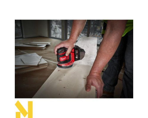 Шліфмашина ексцентрикова акумуляторна Milwaukee M18 BOS125-0 (без АКБ та ЗП)