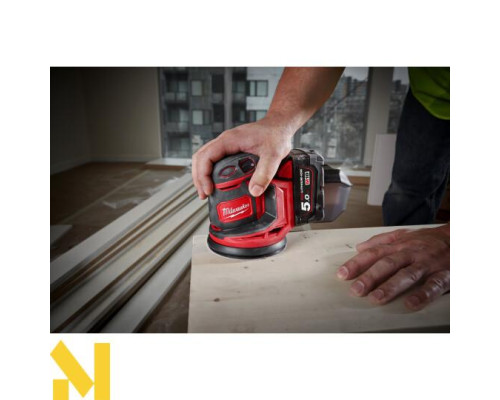 Шліфмашина ексцентрикова акумуляторна Milwaukee M18 BOS125-0 (без АКБ та ЗП)