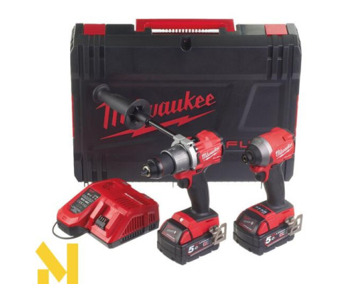 Набір інструментів акумуляторних Milwaukee M18 FPP2A2-502X