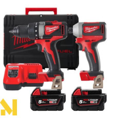 Набір інструментів акумуляторних Milwaukee M18 BLPP2B2-502X
