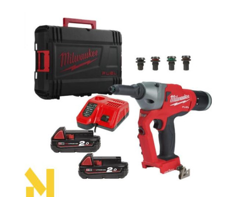 Заклепочник акумуляторний Milwaukee M18 ONEFPRT-202X
