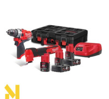 Набір інструментів акумуляторних Milwaukee M12 FPP2AX-423P