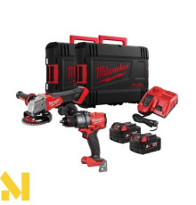 Набір інструментів акумуляторних Milwaukee M18FPP2E3-502X