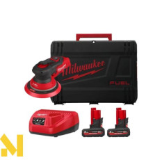 Шліфмашина ексцентрикова акумуляторна MILWAUKEE M12 FROS5-502X