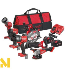 Набір інструментів акумуляторних Milwaukee M18 FPP6G3-502B