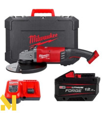 Болгарка (кутова шліфмашина) акумуляторна Milwaukee M18 FLAG230XPDB-121C FORGE