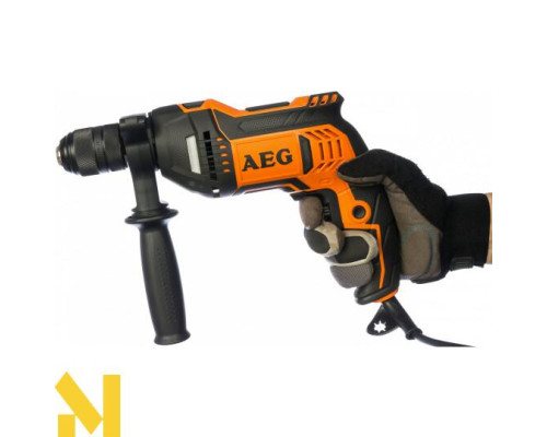 Дриль ударний AEG SBE750RE
