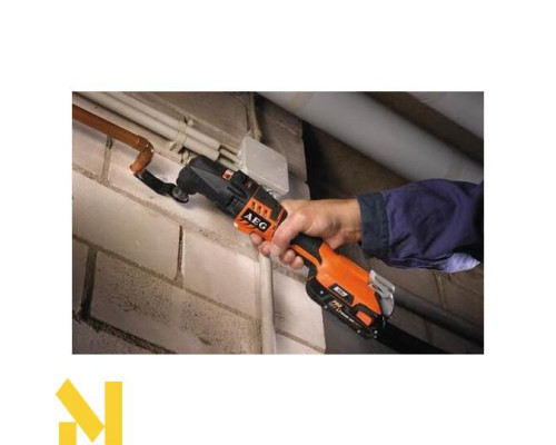 Багатофункціональний інструмент (реноватор) акумуляторний AEG OMNI18CLi-202BKIT1X