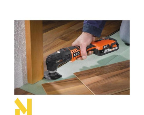 Багатофункціональний інструмент (реноватор) акумуляторний AEG OMNI18C-0KIT1X (без АКБ та ЗП)