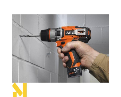 Дриль-шуруповерт акумуляторний AEG BSB12C2LI-KIT2B з набором біт