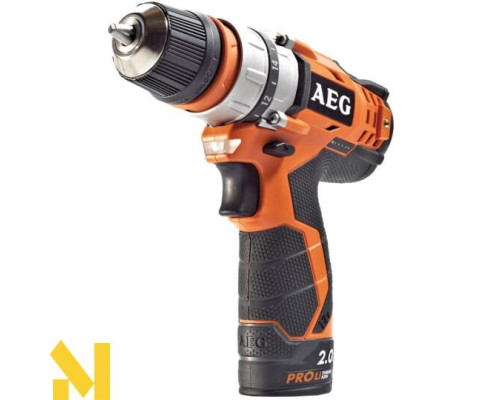 Дриль-шуруповерт акумуляторний AEG BBS12C2LI-202BKIT3