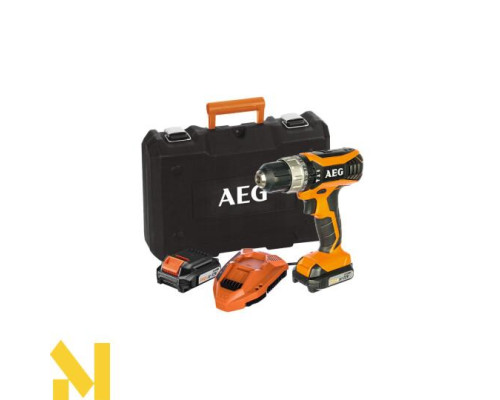 Дриль-шуруповерт аккумуляторний ударний AEG BSB12G3LI-202C