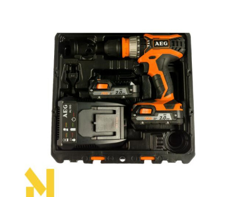 Дриль-шуруповерт аккумуляторний ударний AEG BSB18C2XLi-202C