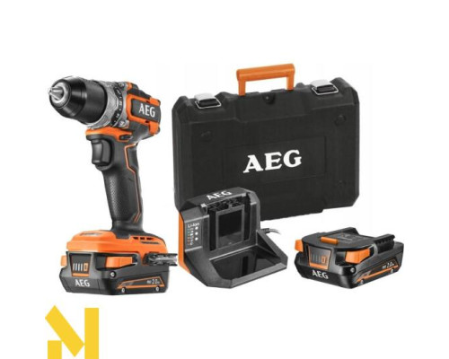 Дриль-шуруповерт акумуляторний AEG BS18SBL-202C