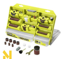 Набір насадок для гравера Ryobi RAR800K-120, 120 шт