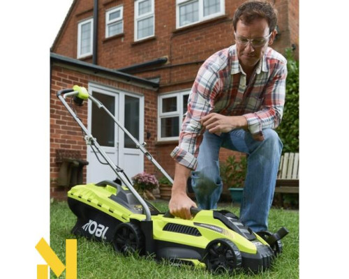 Газонокосарка електрична RYOBI RLM13E33S
