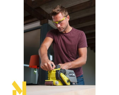 Шліфмашина стрічкова акумуляторна Ryobi ONE+ R18BS-0 (без АКБ та ЗП)
