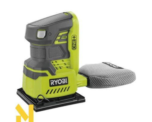 Шліфмашина вібраційна акумуляторна Ryobi ONE+ R18SS4-0 (без АКБ та ЗП)
